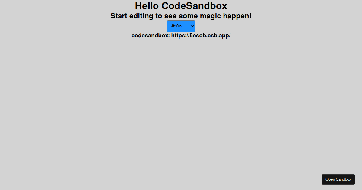 dropdown nested loop iteration - Codesandbox
