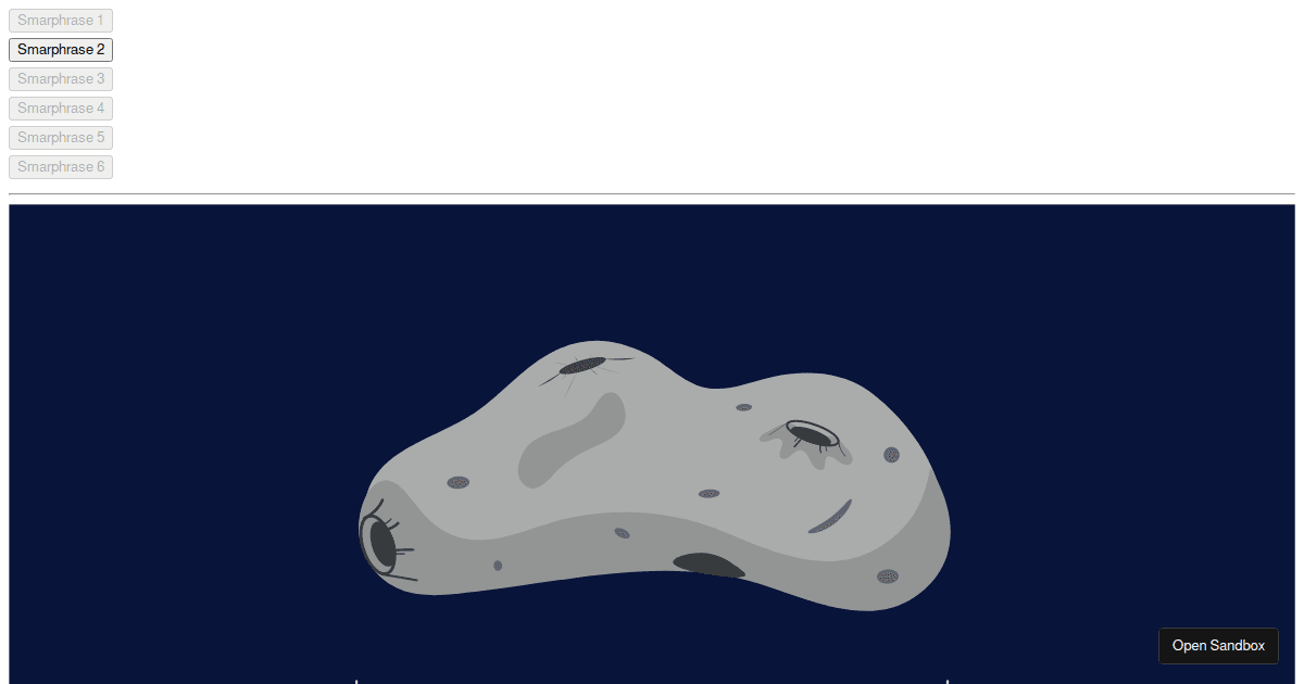 Experiment - Codesandbox