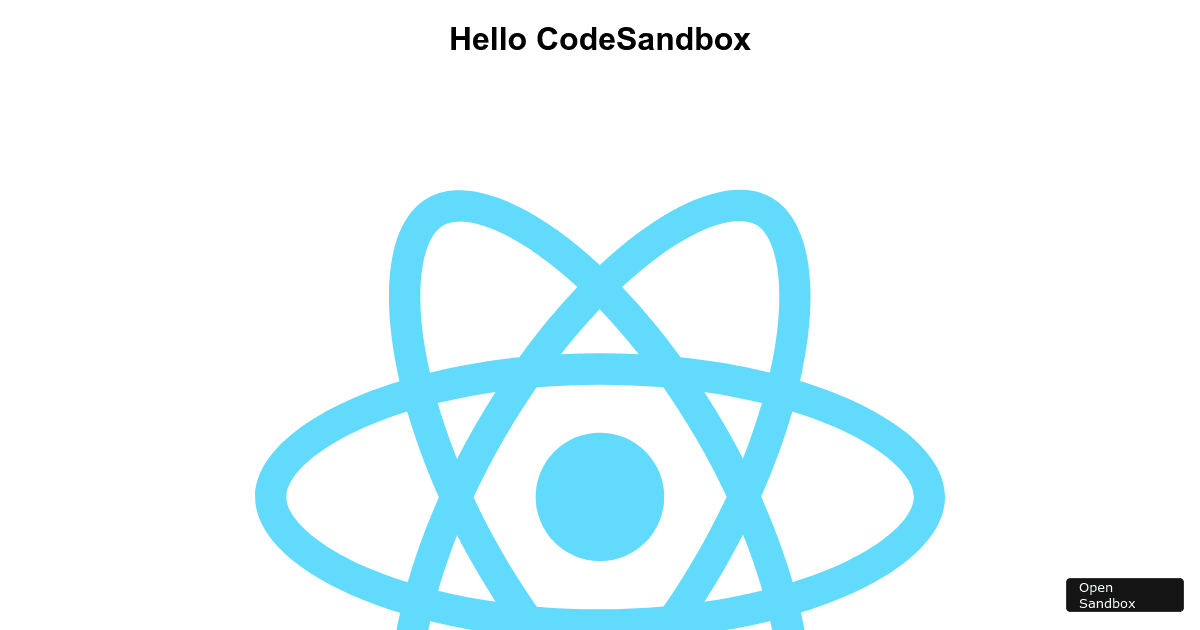 console.draw example - Codesandbox