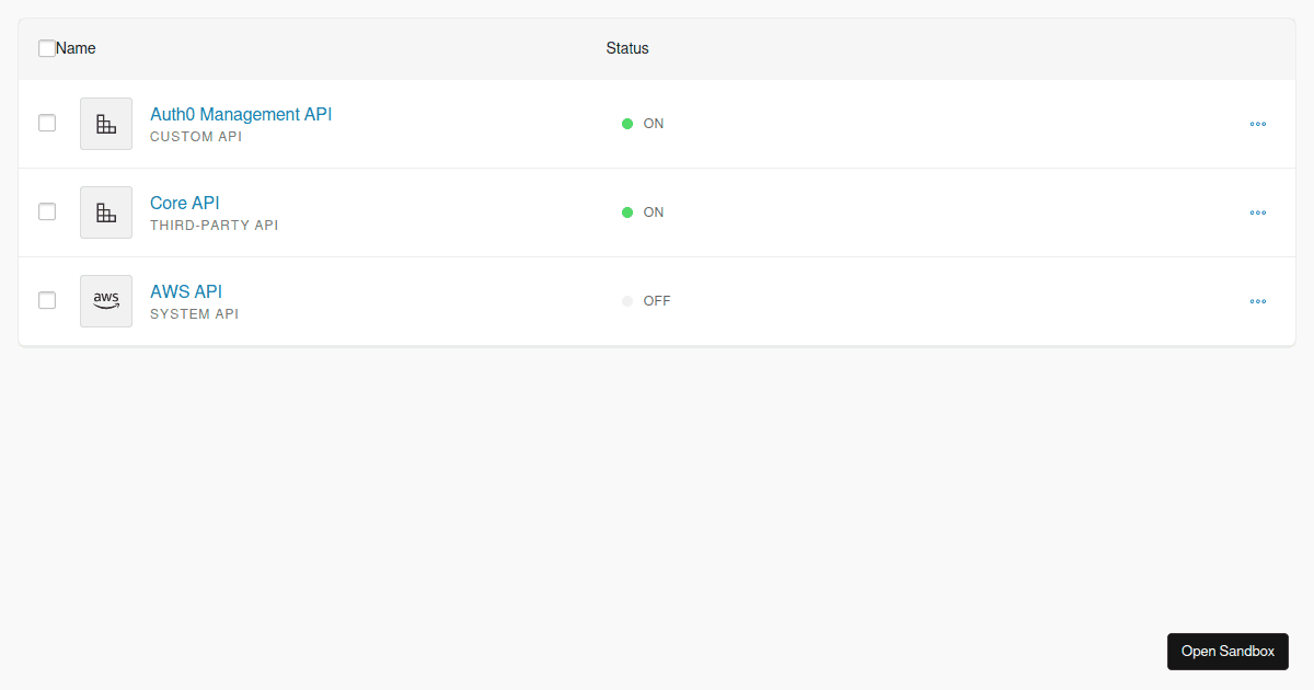 Table - Codesandbox