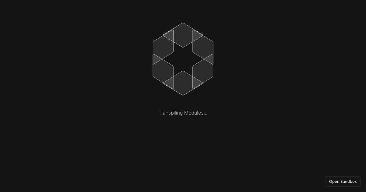 codesandbox-react-template - Codesandbox