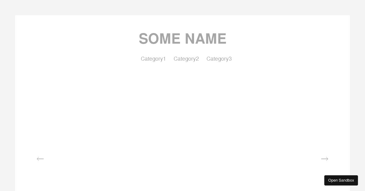 React Slick Playground - Codesandbox