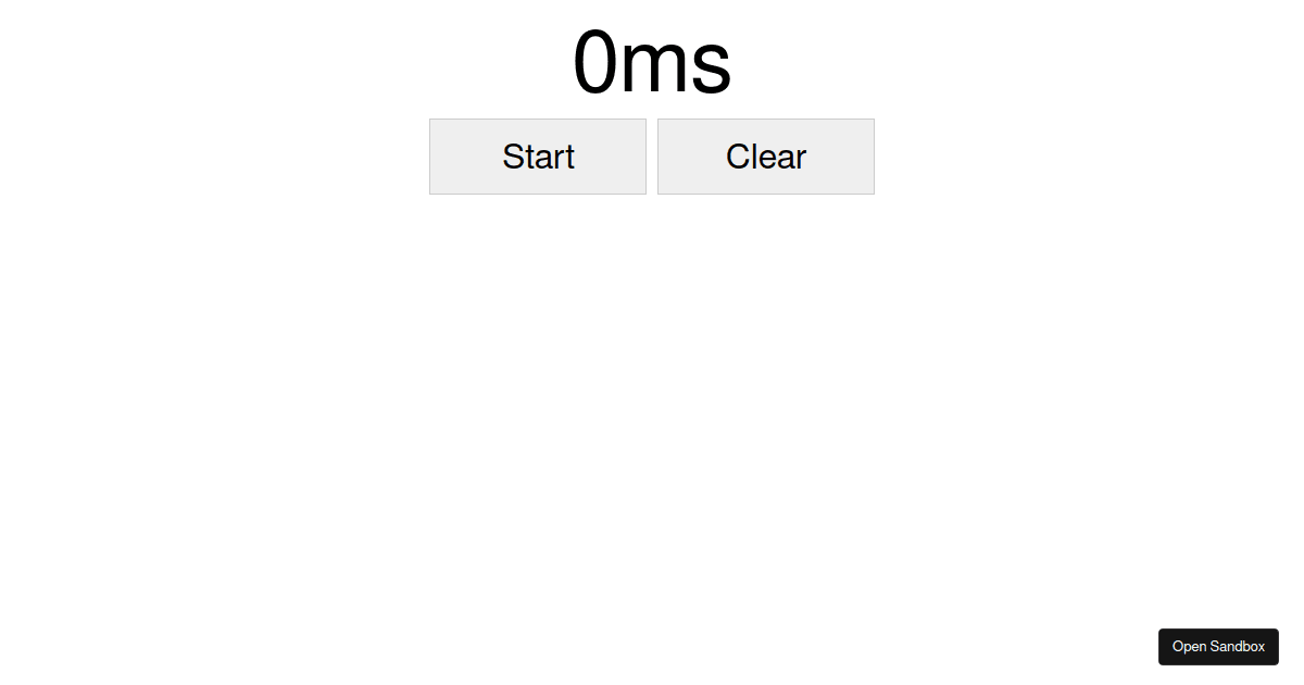 Component State with React - Codesandbox