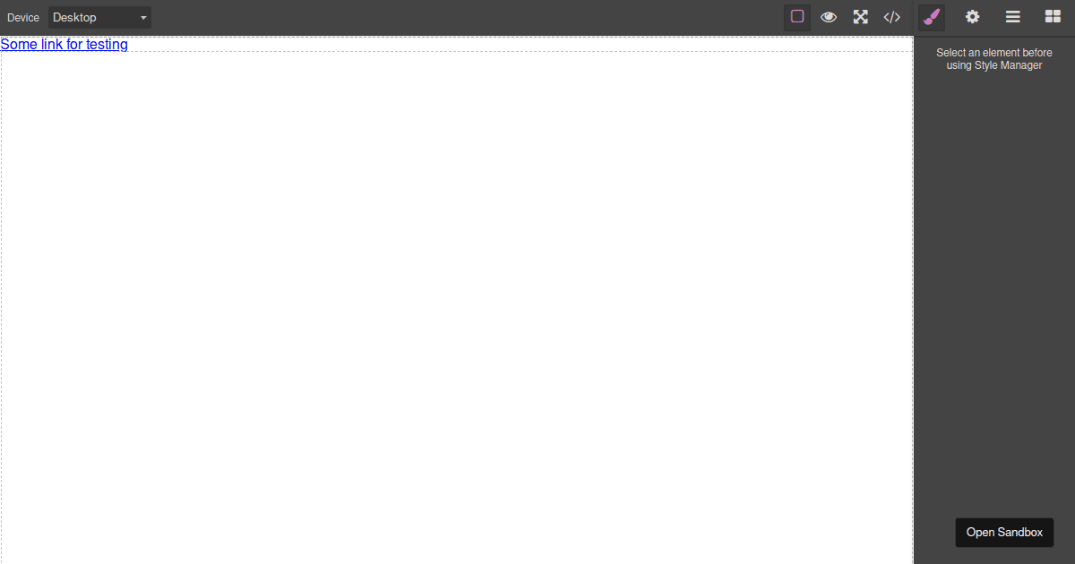 link ckeditor - Codesandbox