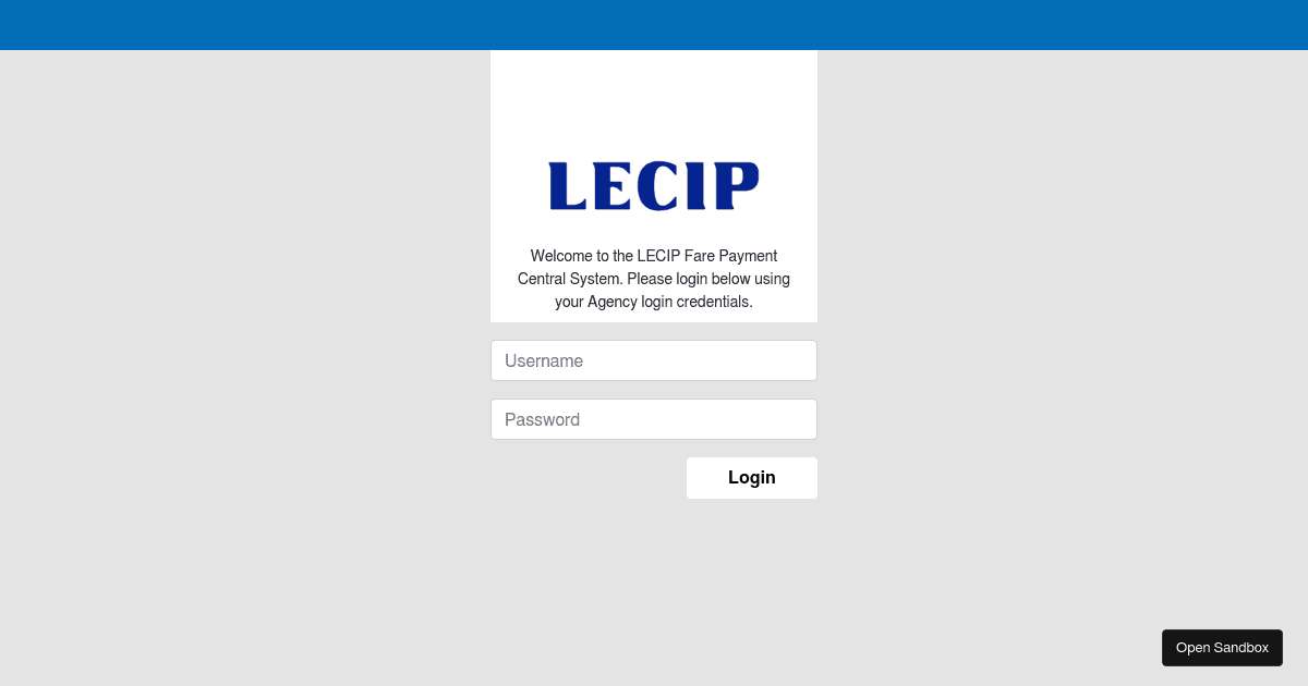 Login - Codesandbox