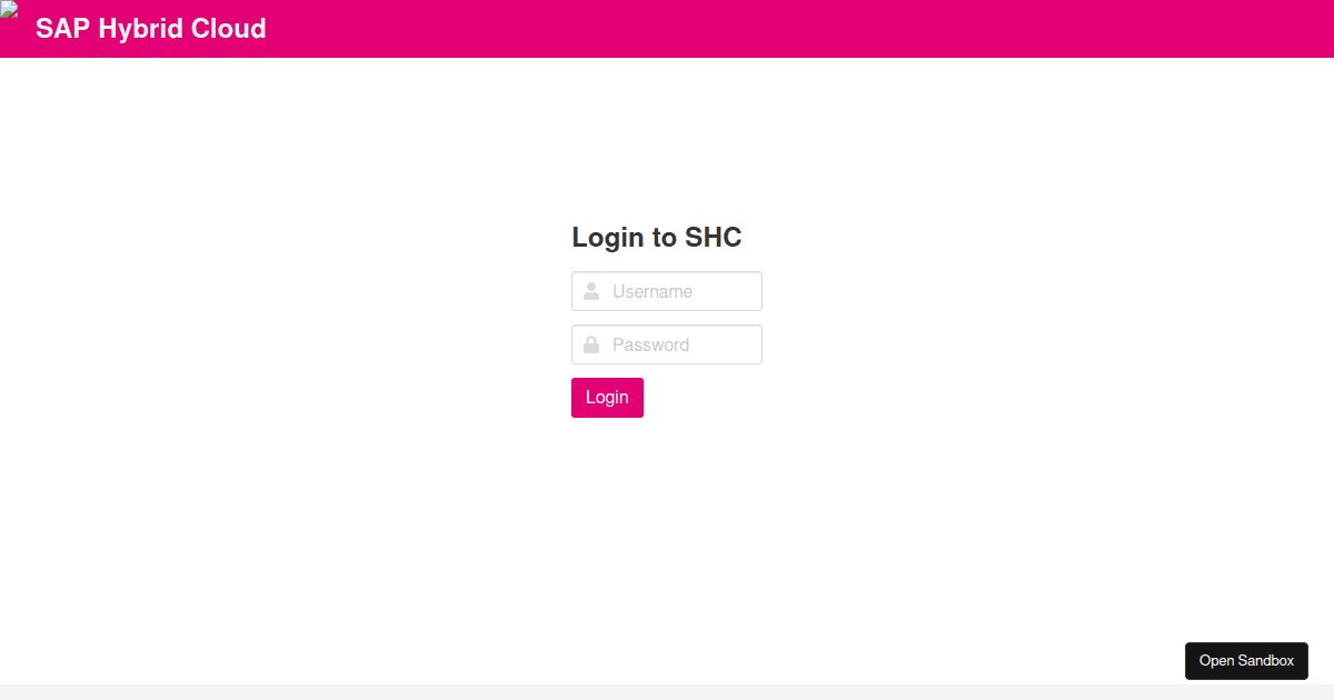 How to use the WebApp - SHC - SHC