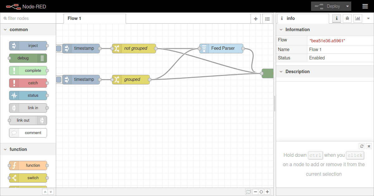 node-red - Codesandbox