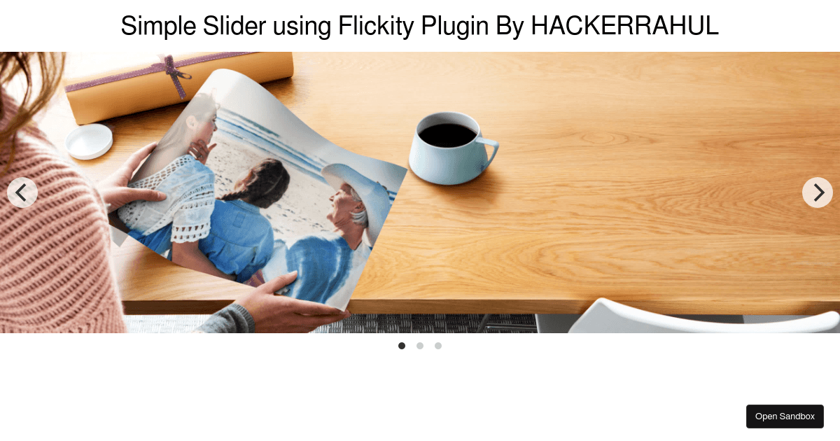 Hackerrahul/simple-slider-with-flickity - Codesandbox