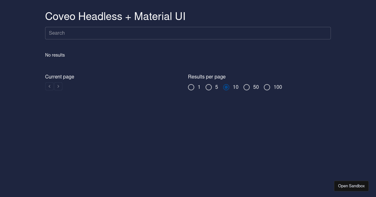 coveo-headless-react-material-ui-example - Codesandbox