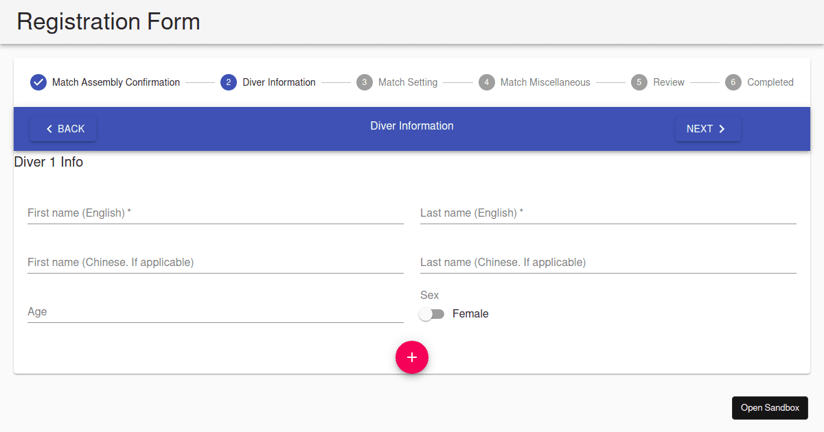 registration-form - Codesandbox