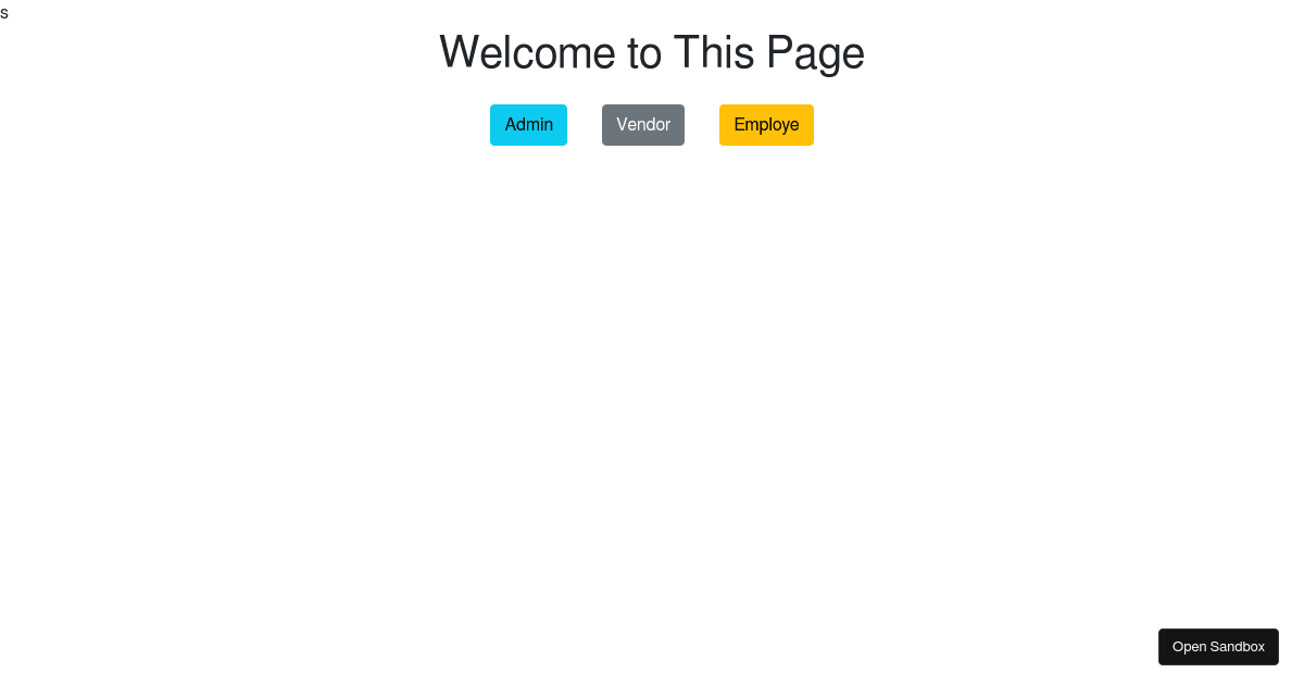 react - Codesandbox