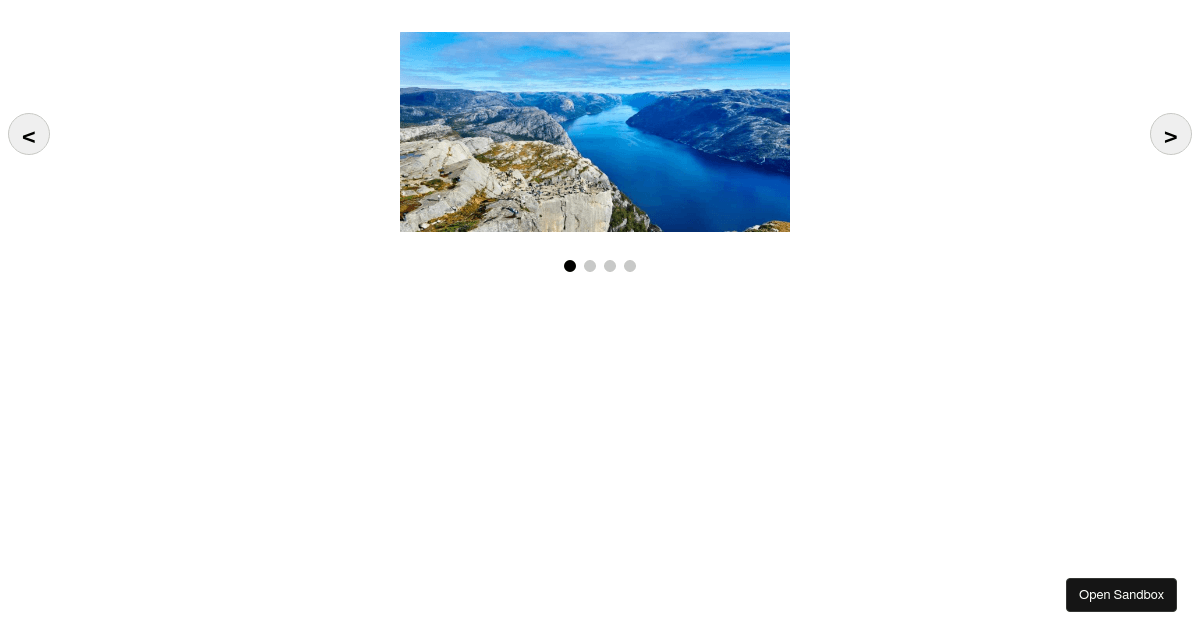 React Slim Carousel Example (forked) - Codesandbox