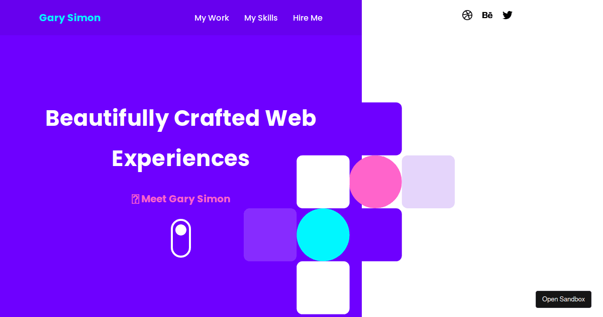 Gary simon 101 Codesandbox