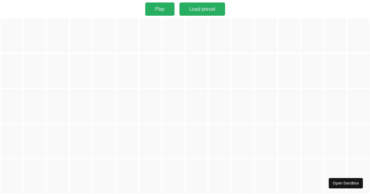 Step Sequencer with React Hooks (forked) - Codesandbox