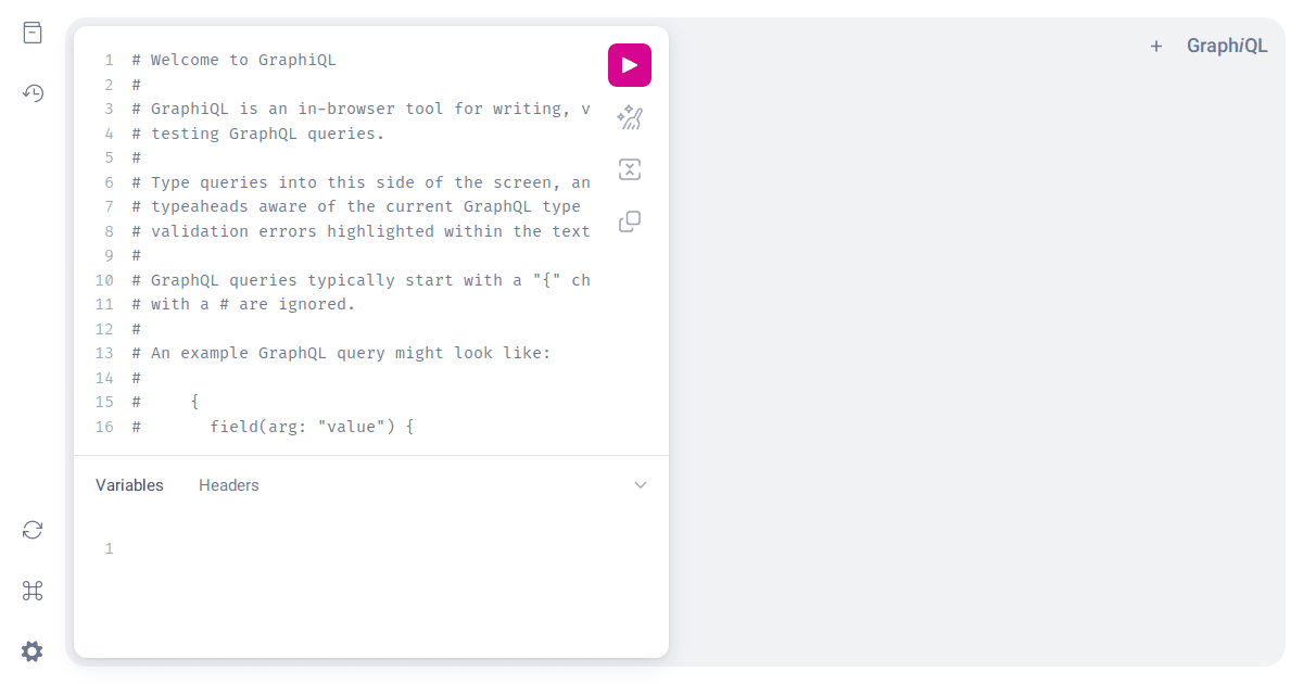 Apollo Server w/ GraphiQL - Codesandbox