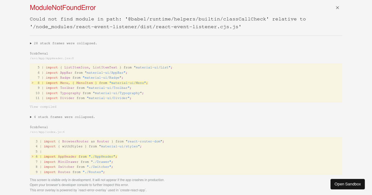 POC - Material UI - Custom Drawer - Codesandbox