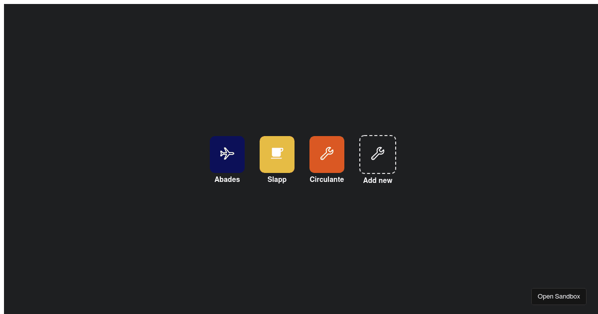 Card Example - Codesandbox