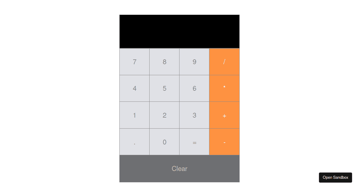 react - Codesandbox