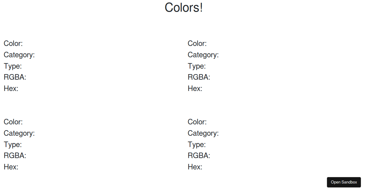 json-colors - Codesandbox