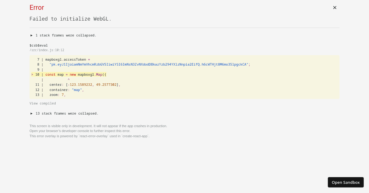 Deck.GL Particles (forked) - Codesandbox