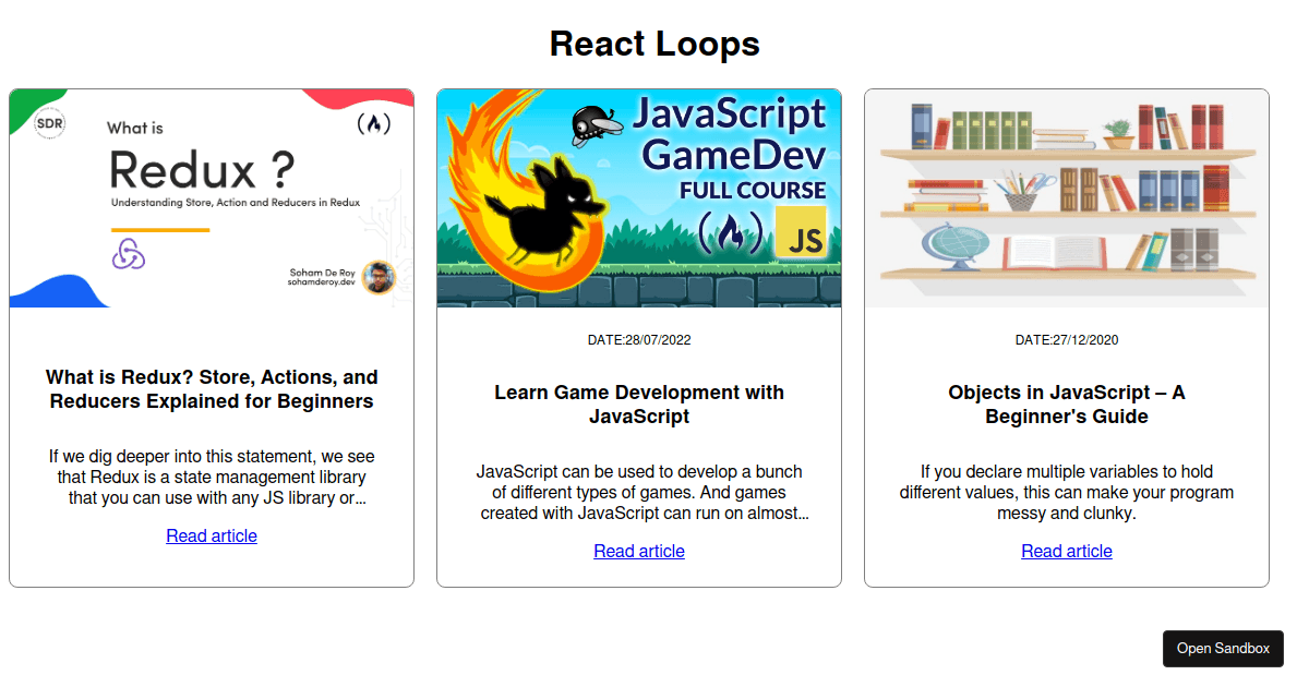 Making Games with Javascript and React 