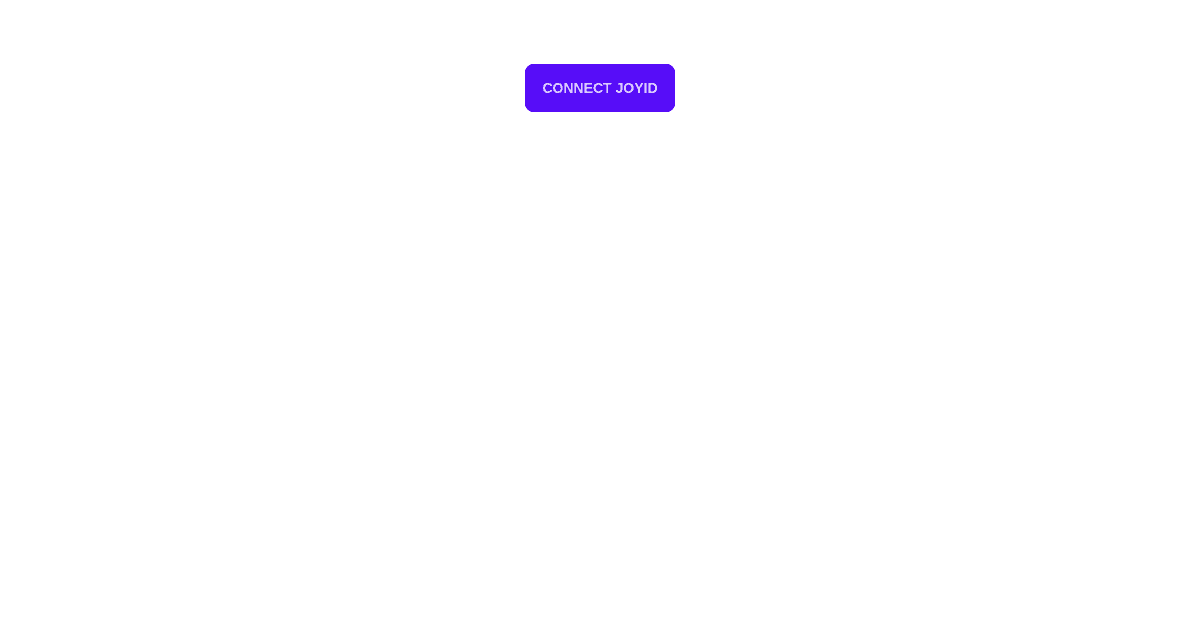React JoyID EVM Connect - Codesandbox