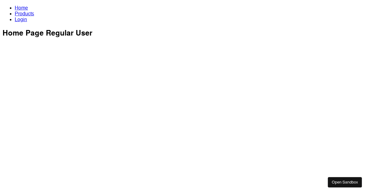 react - Codesandbox