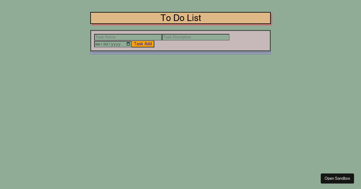 react - Codesandbox