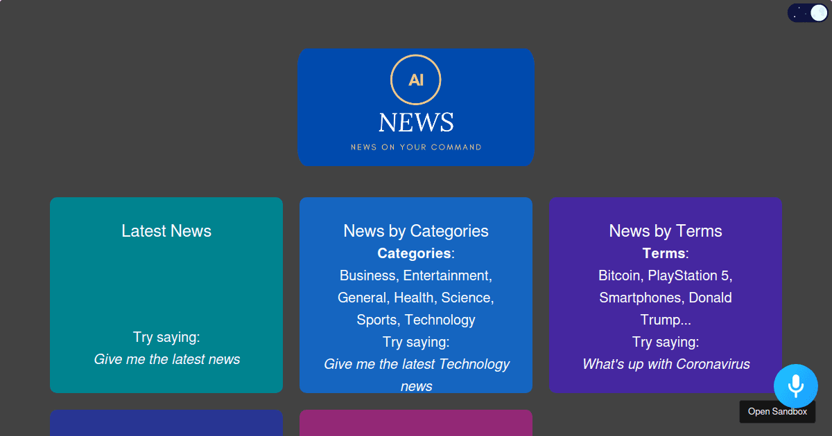 alan_ai_news_application - Codesandbox
