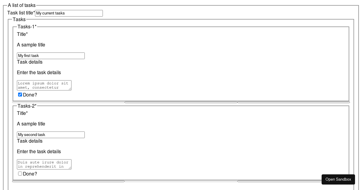 Add a dependency (forked) - Codesandbox