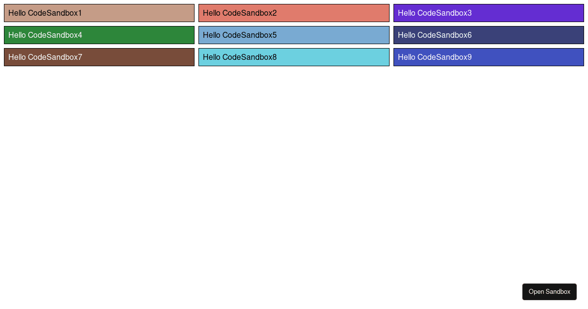 drag-list-demo - Codesandbox