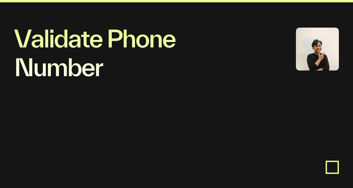 jquery validate us phone number