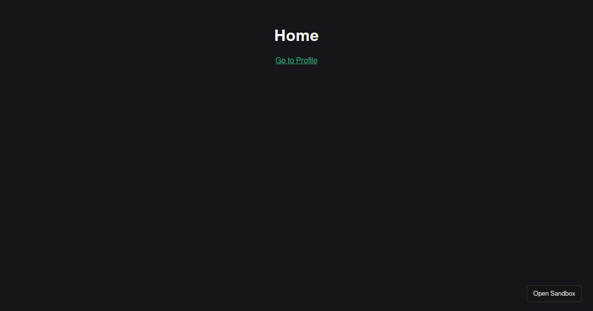 auth HOC - Codesandbox