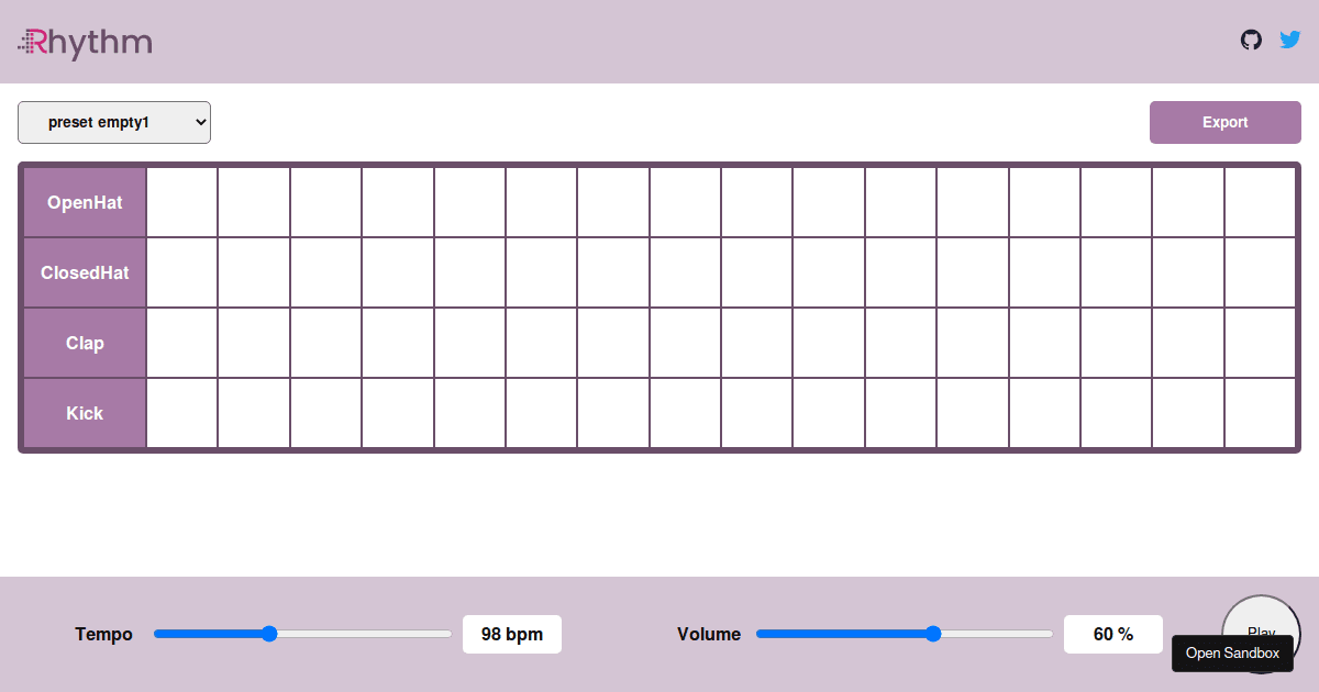 improving-rhythm - Codesandbox
