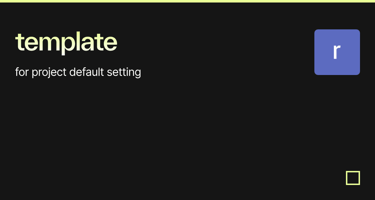 template - Codesandbox