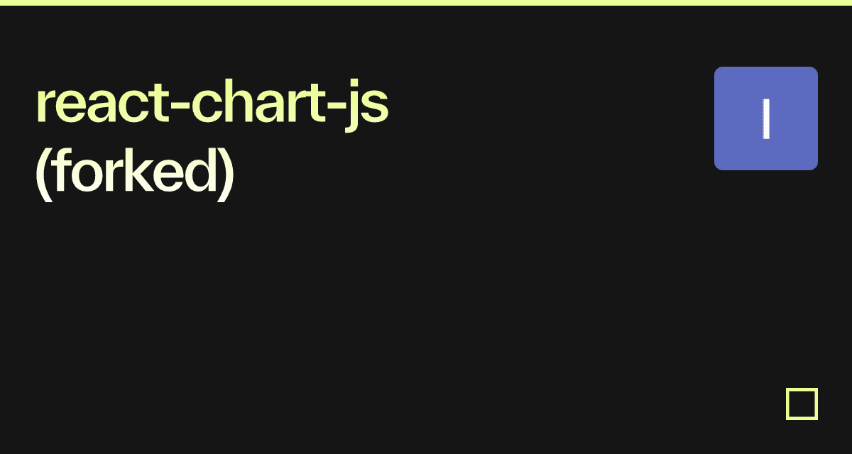 react-chart-js (forked) - Codesandbox