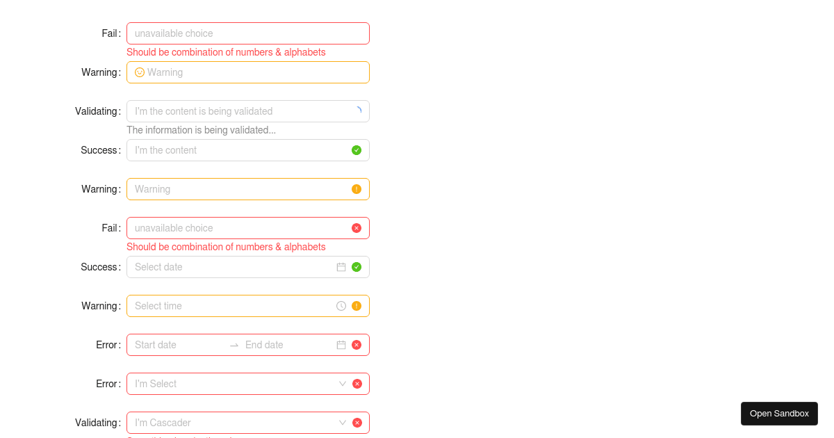 Customized Validation - antd@5.11.1 - Codesandbox