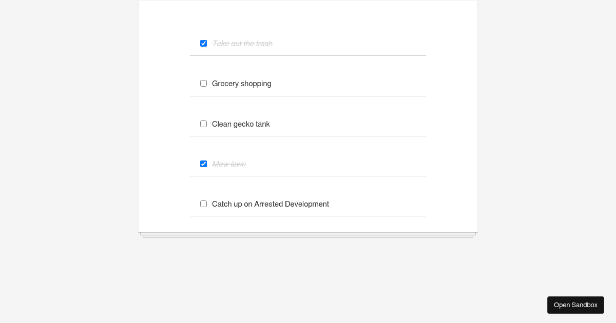 Assignment 6 - Codesandbox