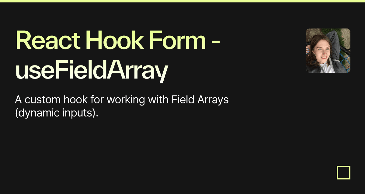 react-hook-form-usefieldarray-codesandbox