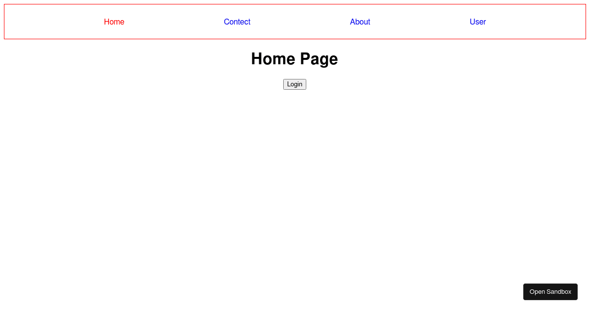 Routing - Codesandbox