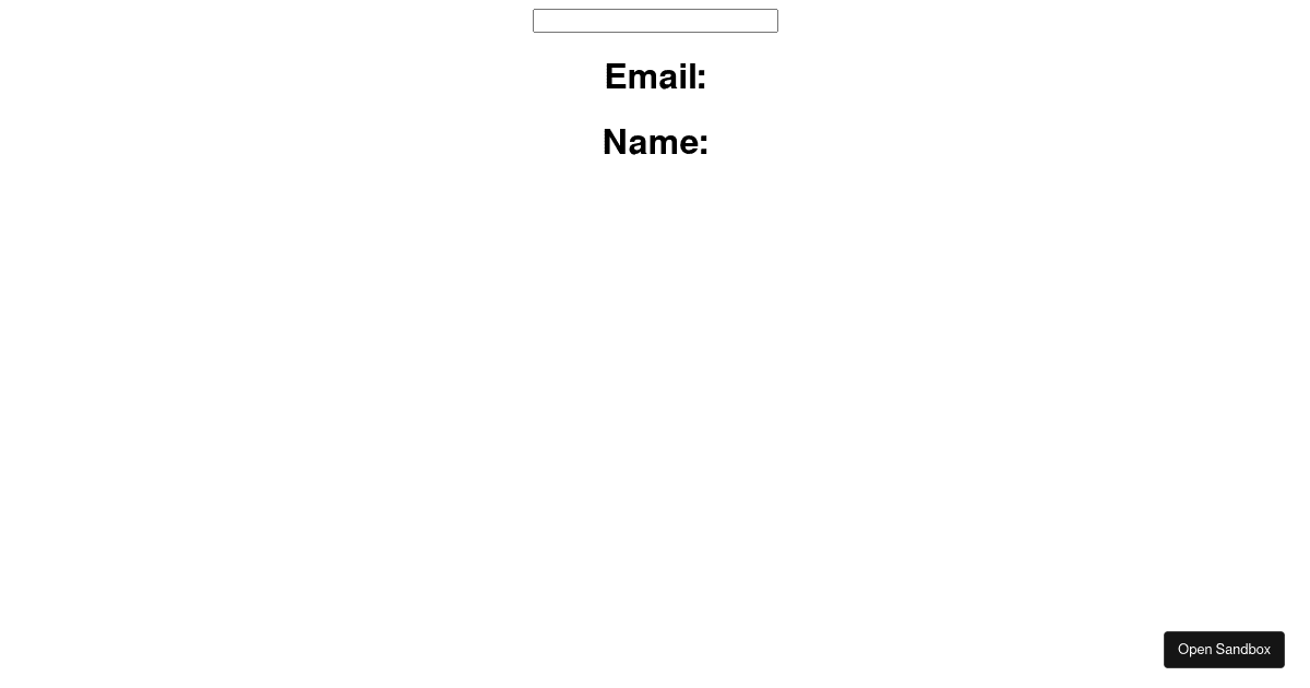 EXercise - Codesandbox