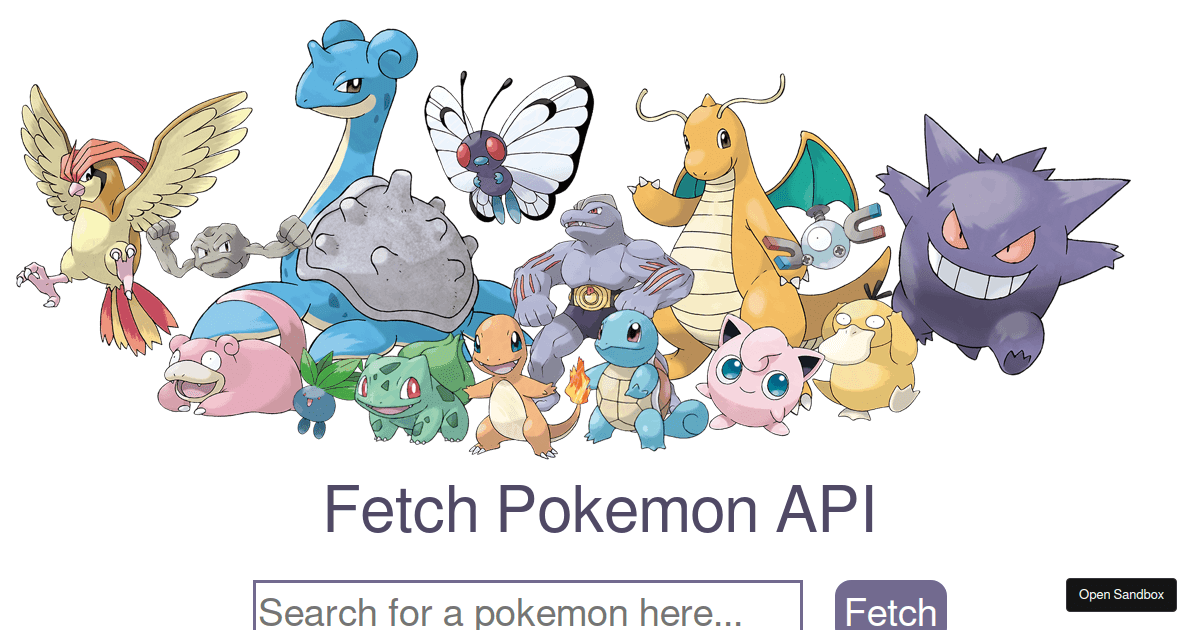 Pokemon api