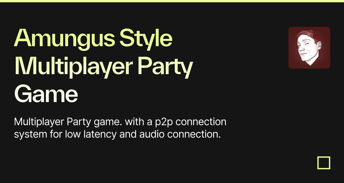 Amungus Style Multiplayer Party Game - Codesandbox