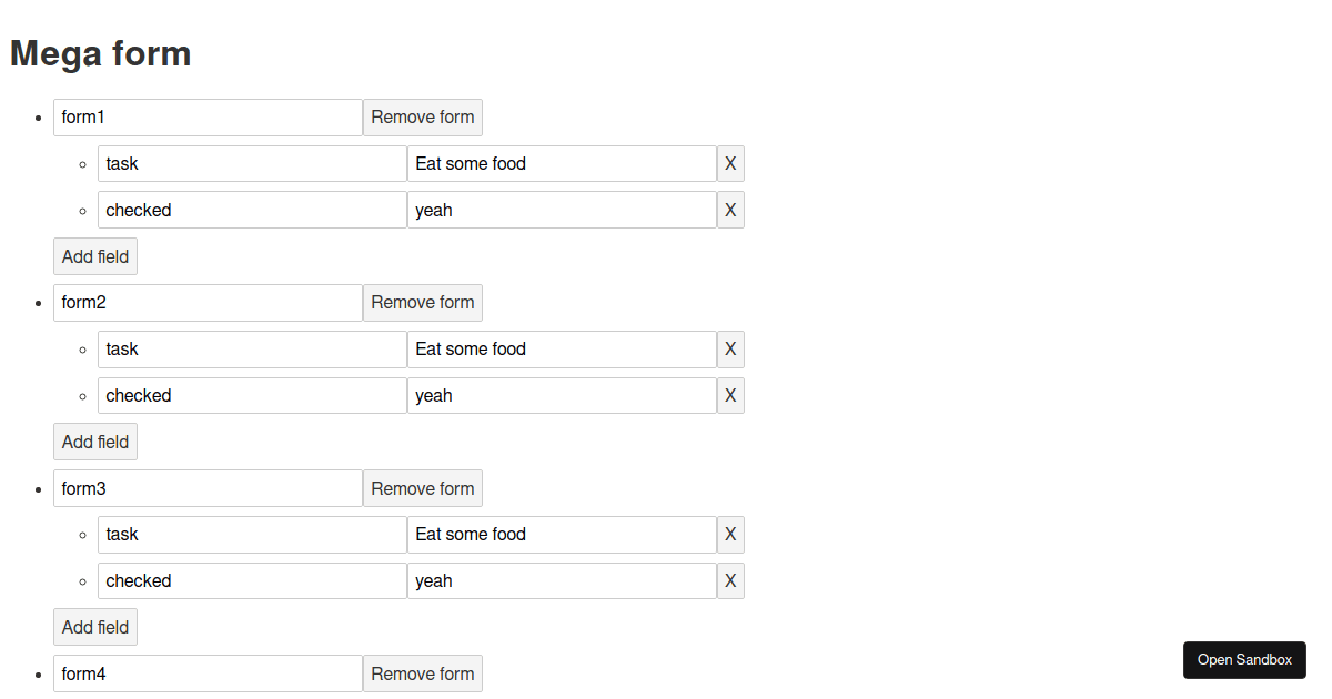 example - Codesandbox