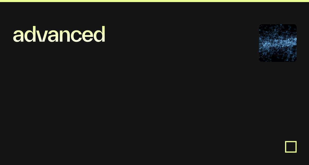 advanced - Codesandbox