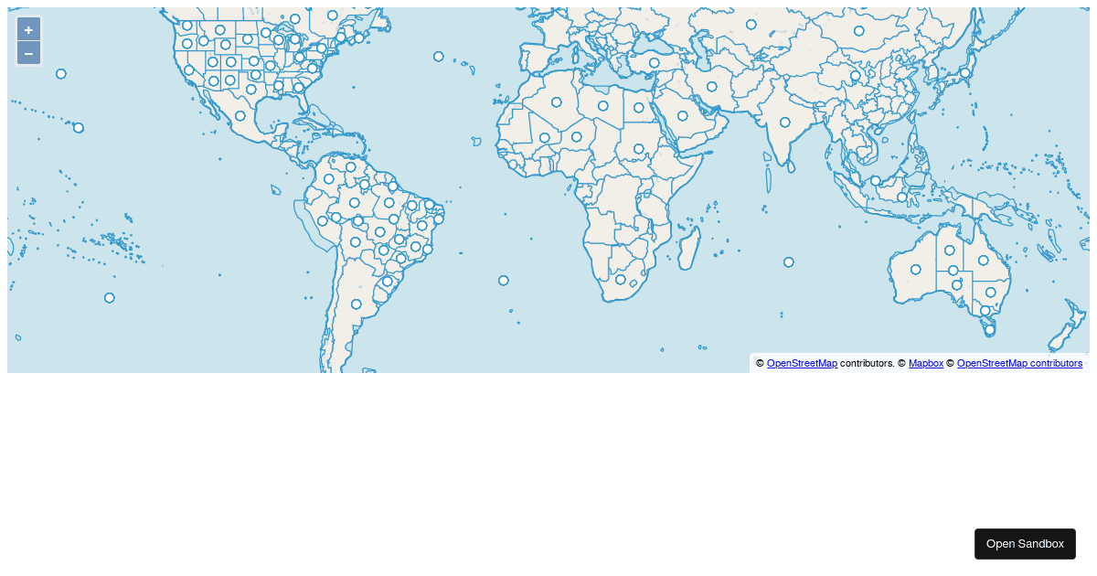 Mapbox-vector-tiles - Codesandbox