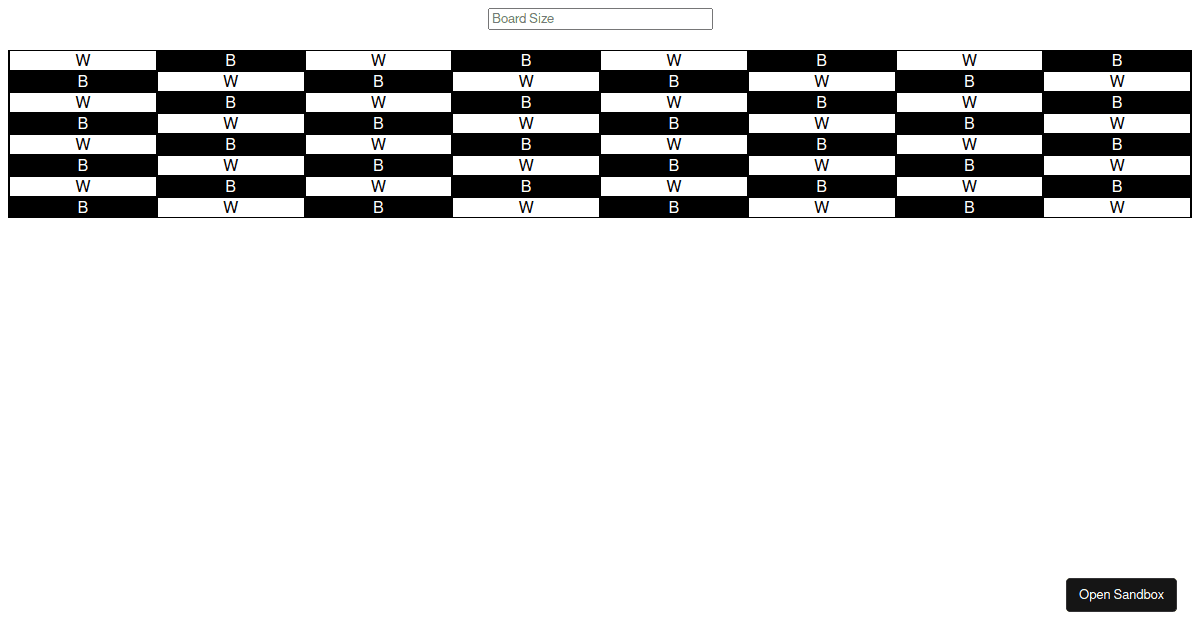 chess - Codesandbox