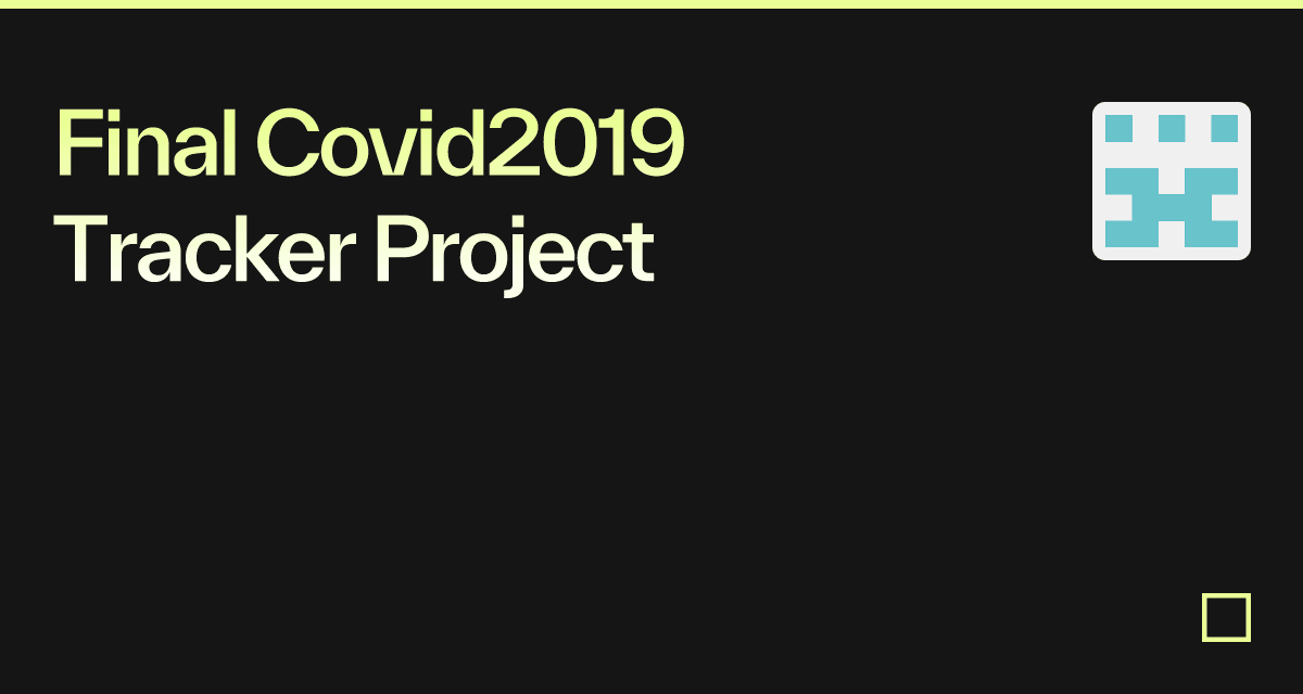Final Covid2019 Tracker Project - Codesandbox