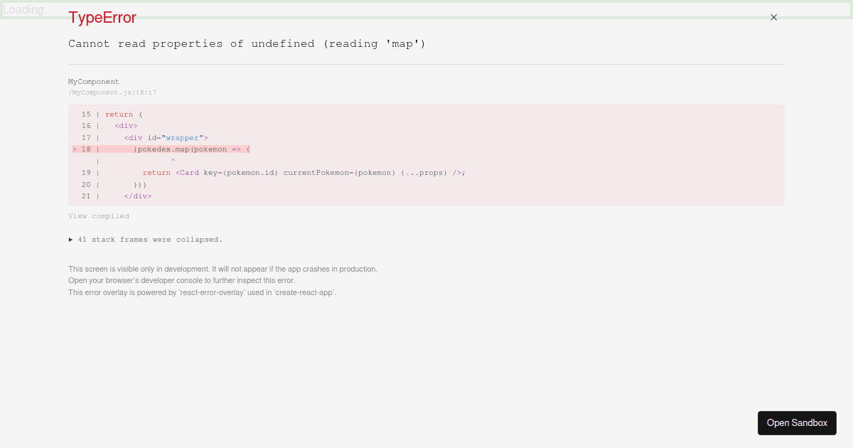 Apollo React + GraphQL Lodash demo - Codesandbox