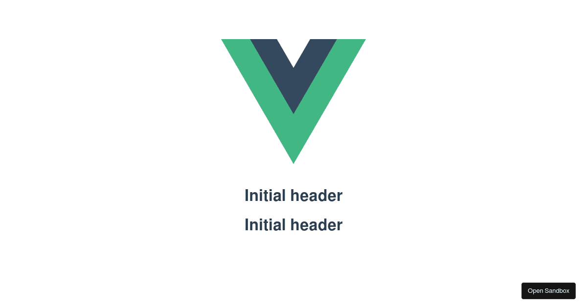 Vue-event-bus - Codesandbox